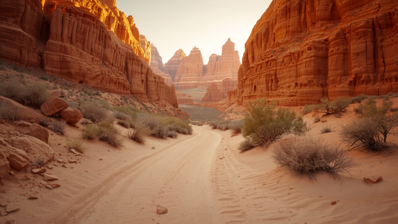 USA day trip landscape