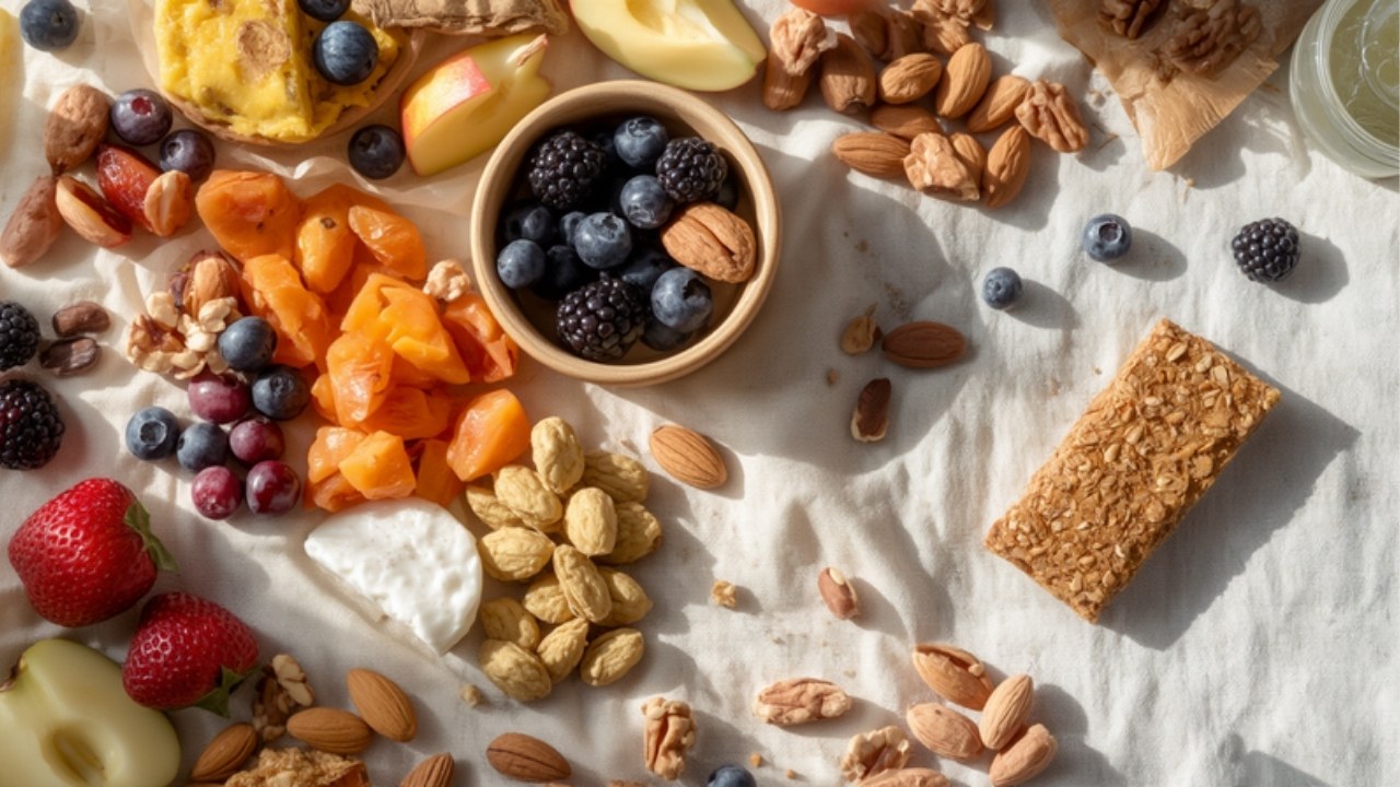 Gluten-free road trip planning scene